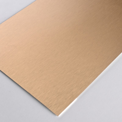 Стеновая панель PREMIUM WR-LX05 Среднешлифованная бронза - 2800*1220*5 мм