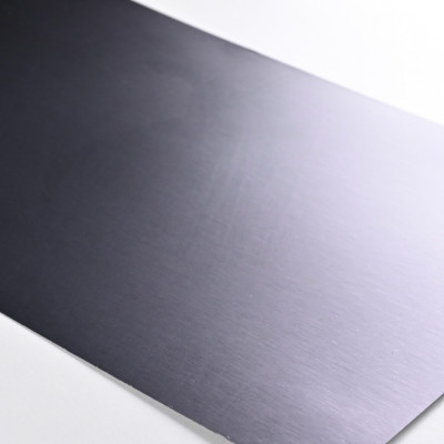 Стеновая панель PREMIUM WR-LX06 Среднешлифованный тёмный алюминий - 2800*1220*5 мм