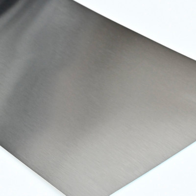 Стеновая панель PREMIUM WR-MDF02 Мелкошлифованный тёмный алюминий - 2800*1220*5 мм