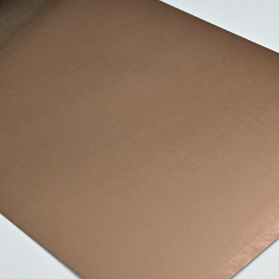 Стеновая панель PREMIUM WR-MDF03 Мелкошлифованная бронза - 2800*1220*5 мм