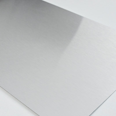 Стеновая панель PREMIUM WR-MDF05 Мелкошлифованный хром - 2800*1220*5 мм