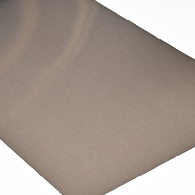 Стеновая панель PREMIUM WR-MDF07 Мелкошлифованная античная бронза - 2800*1220*5 мм