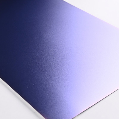 Стеновая панель PREMIUM WR-MFF04 Тонкошлифованная оксидированная сталь - 2800*1220*5 мм