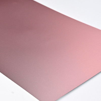 Стеновая панель PREMIUM WR-MFF05 Тонкошлифованное розовое золото - 2800*1220*5 мм