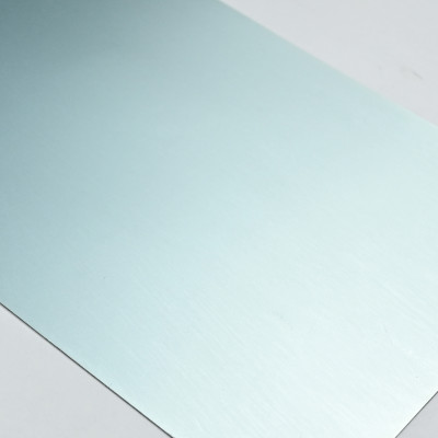 Стеновая панель PREMIUM WR-MGF02 Матовый хром - 2800*1220*5 мм