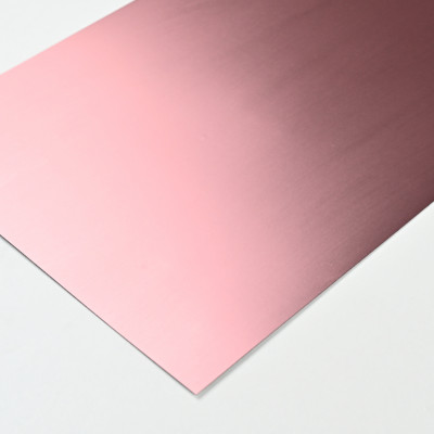 Стеновая панель PREMIUM WR-MGF04 Матовое металл розовый - 2800*1220*5 мм