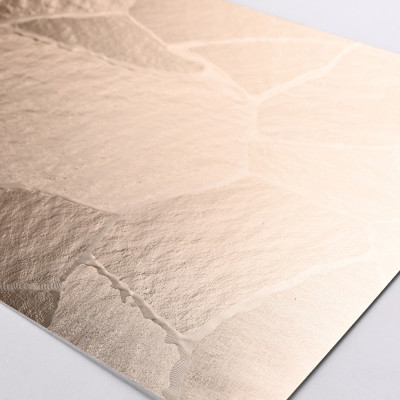 Стеновая панель PREMIUM WR-SSP02 Фактурная светлая бронза - 2800*1220*5 мм