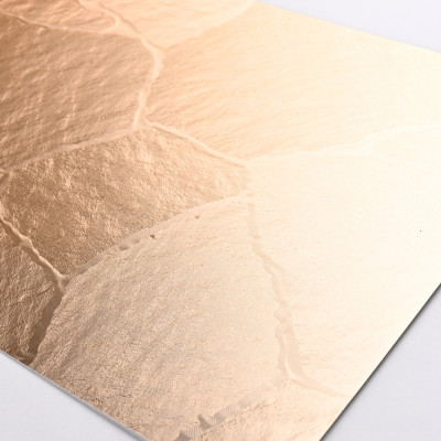 Стеновая панель PREMIUM WR-SSP03 Фактурная светлая медь - 2800*1220*5 мм