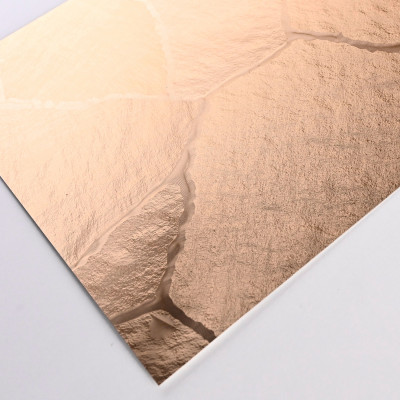 Стеновая панель PREMIUM WR-SSP03 Фактурная светлая медь - 2800*1220*5 мм