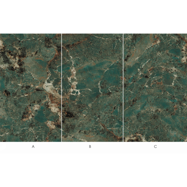 Стеновая панель CROWN Широкоформатная 80057 Кварцит Верде Бамбу - 2800-1220-5 мм
