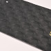 Стеновая панель CROWN 67-10 Кожа Космический Чёрный - 2800-1220-5 мм