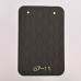 Стеновая панель CROWN 67-11 Кожа Вулканический Графит - 2800-1220-5 мм