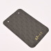 Стеновая панель CROWN 67-11 Кожа Вулканический Графит - 2800-1220-5 мм
