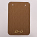 Стеновая панель CROWN 67-17 Кожа Песочная - 2800-1220-5 мм