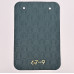 Стеновая панель CROWN 67-9 Кожа Северное Море - 2800-1220-5 мм