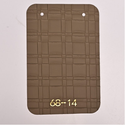 Стеновая панель CROWN 68-14 Кожа Пыльный Тауп - 2800-1220-5 мм