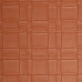 Стеновая панель CROWN 68-18 Кожа Терракотовая - 2800-1220-5 мм