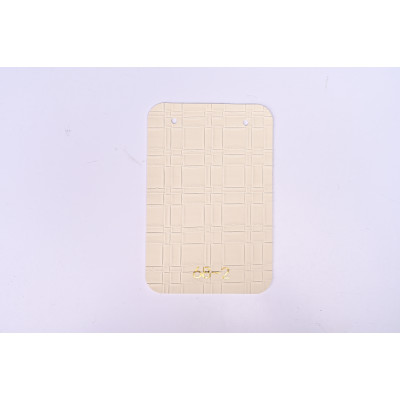 Стеновая панель CROWN 68-2 Кожа Белый Фарфор - 2800-1220-5 мм