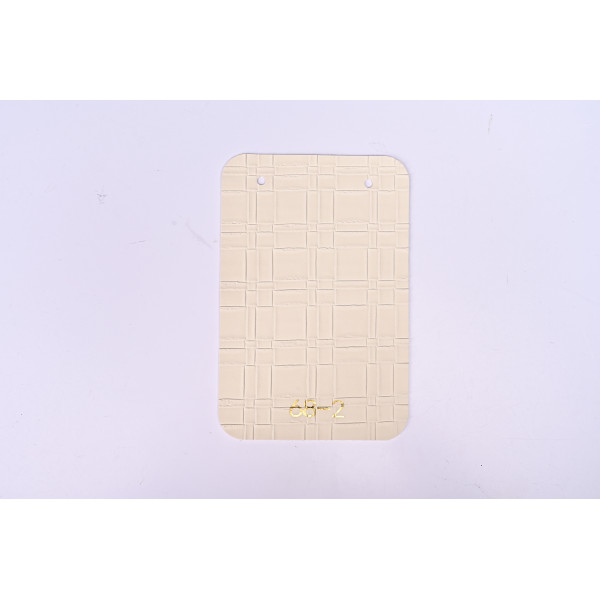 Стеновая панель CROWN 68-2 Кожа Белый Фарфор - 2800-1220-5 мм