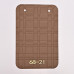 Стеновая панель CROWN 68-21 Кожа Ореховый Тауп - 2800-1220-5 мм