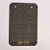 Стеновая панель CROWN 68-23 Кожа Графитовый Камень - 2800-1220-5 мм
