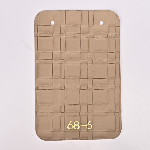 Стеновая панель CROWN 68-6 Кожа Бежевая - 2800-1220-5 мм