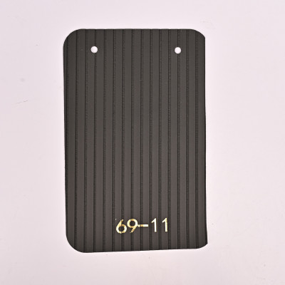 Стеновая панель CROWN 69-11 Кожа Вулканический Графит - 2800-1220-5 мм