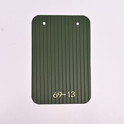 Стеновая панель CROWN 69-13 Кожа Лесной Мох - 2800-1220-5 мм