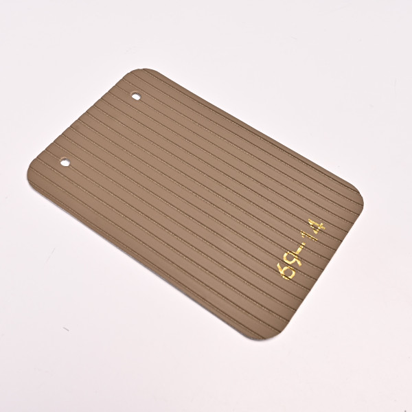 Стеновая панель CROWN 69-14 Кожа Пыльный Тауп - 2800-1220-5 мм