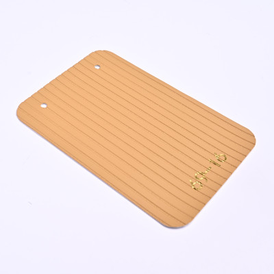 Стеновая панель CROWN 69-16 Кожа Медовая - 2800-1220-5 мм