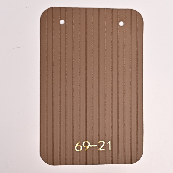 Стеновая панель CROWN 69-21 Кожа Ореховый Тауп - 2800-1220-5 мм