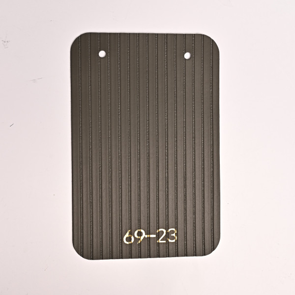 Стеновая панель CROWN 69-23 Кожа Графитовый Камень - 2800-1220-5 мм