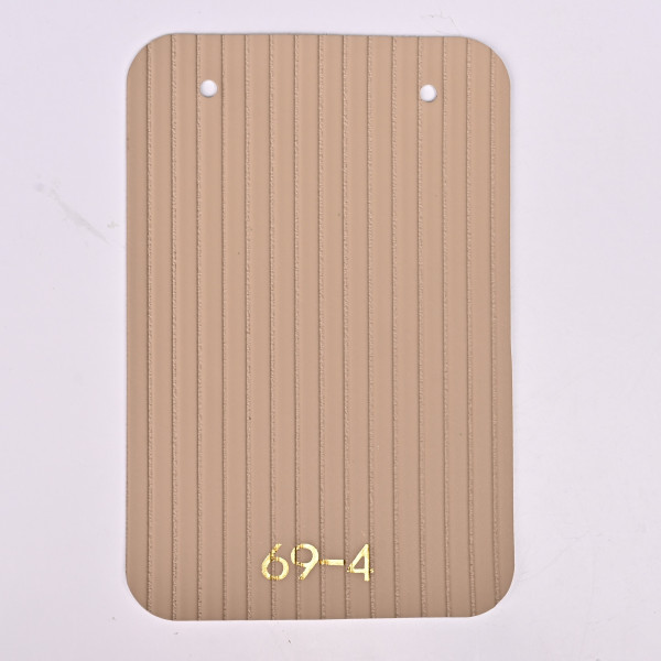 Стеновая панель CROWN 69-4 Кожа Кремовая - 2800-1220-5 мм