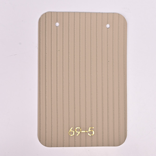 Стеновая панель CROWN 69-5 Кожа Жемчужная - 2800-1220-5 мм