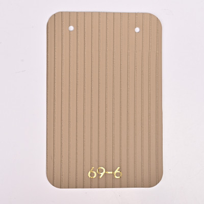 Стеновая панель CROWN 69-6 Кожа Бежевая - 2800-1220-5 мм