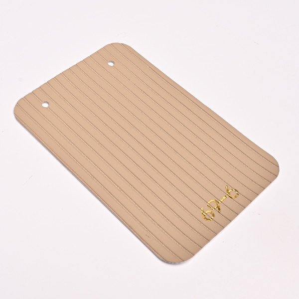 Стеновая панель CROWN 69-6 Кожа Бежевая - 2800-1220-5 мм