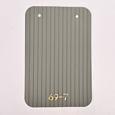 Стеновая панель CROWN 69-7 Кожа Серый Туман - 2800-1220-5 мм