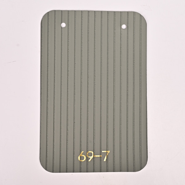 Стеновая панель CROWN 69-7 Кожа Серый Туман - 2800-1220-5 мм