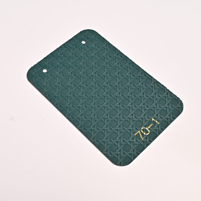 Стеновая панель CROWN 70-1 Кожа Бирюзовая - 2800-1220-5 мм
