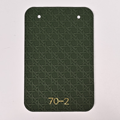 Стеновая панель CROWN 70-2 Кожа Малахитовая - 2800-1220-5 мм