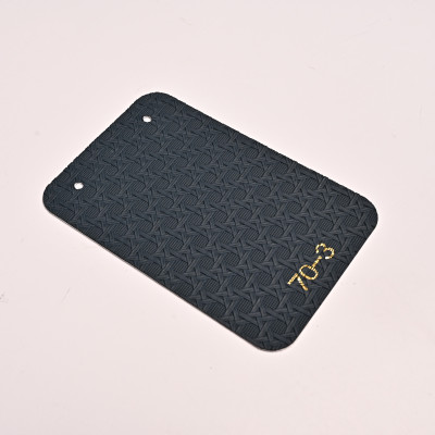 Стеновая панель CROWN 70-3 Кожа Синяя - 2800-1220-5 мм