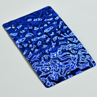 Стеновая панель blue water водная рябь - 2800*1220*5 мм