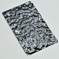 Стеновая панель Gray water водная рябь - 2800*1220*8 мм