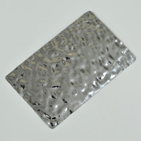 Стеновая панель Chrome water водная рябь - 2800*1220*5 мм