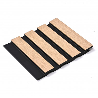 Реечная стеновая панель Светлый клён 177*13*3000 SH-WPCSG-28