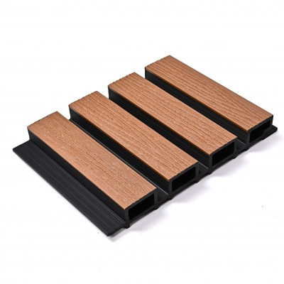 Реечная стеновая панель Золотой Тик 218*26*3000 SH-WPCSG-29