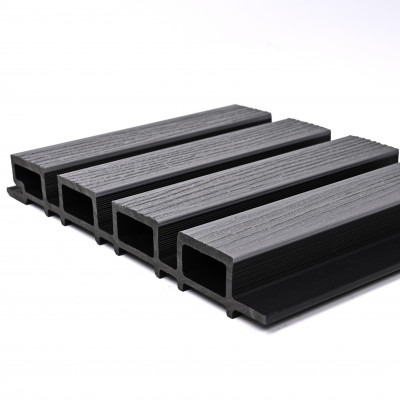 Реечная стеновая панель Морёный дуб 218*26*3000 SH-WPCSG-31