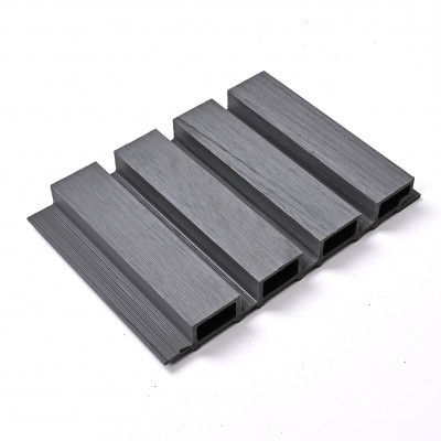 Реечная стеновая панель Морёный дуб 218*26*3000 SH-WPCSG-35