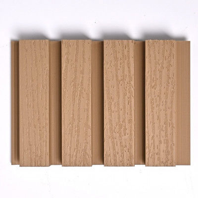 Реечная стеновая панель Светлый клён 220*25*3000 SH-WPCSG-36