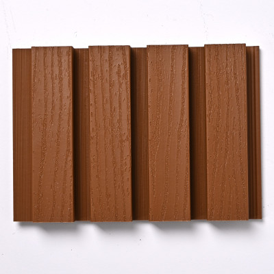 Реечная стеновая панель Золотой Тик 220*25*3000 SH-WPCSG-37